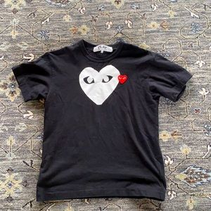 Large Black Comme de Garçons t-shirt